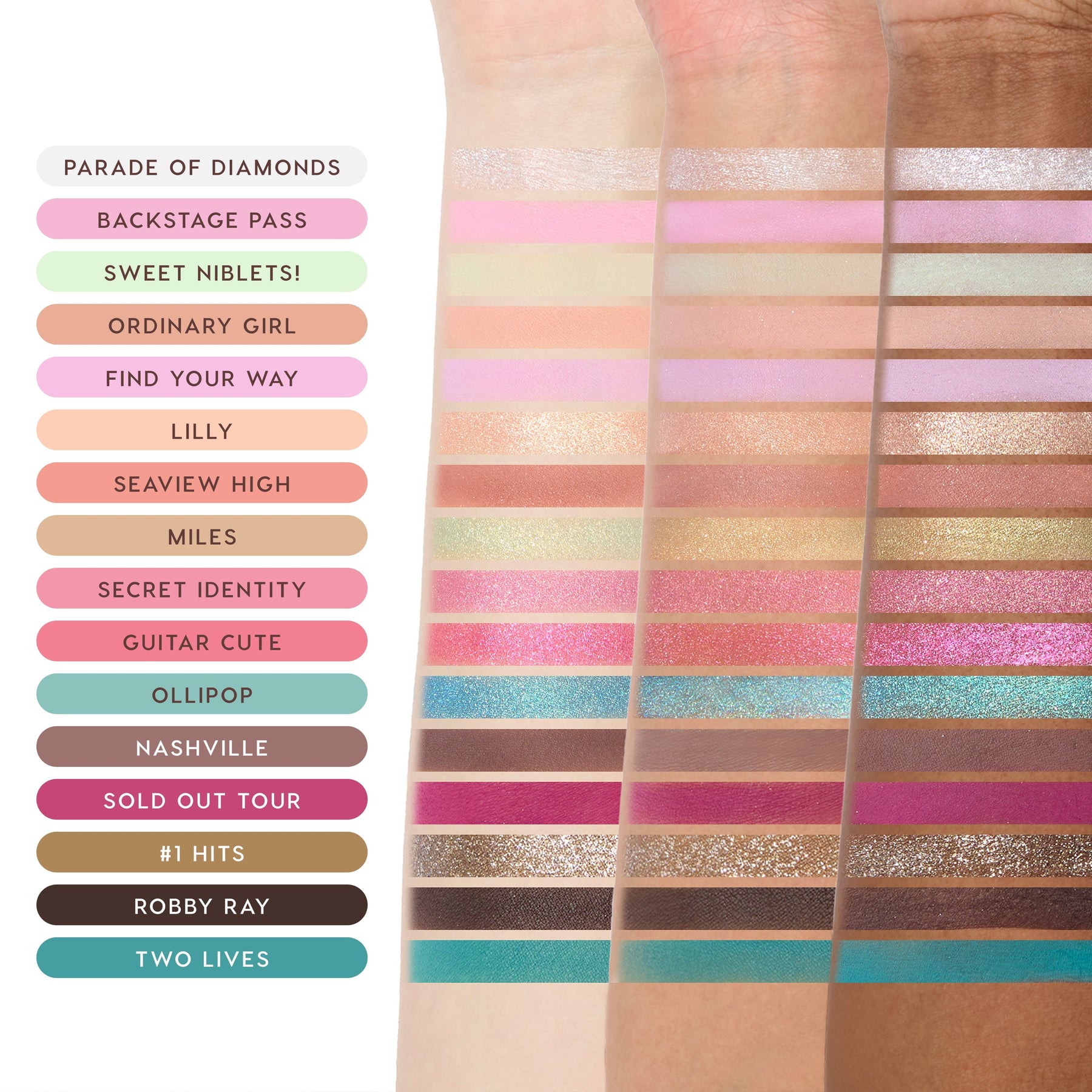 Hannah Montana X Collection - Silky Vibrant Beauty Palette