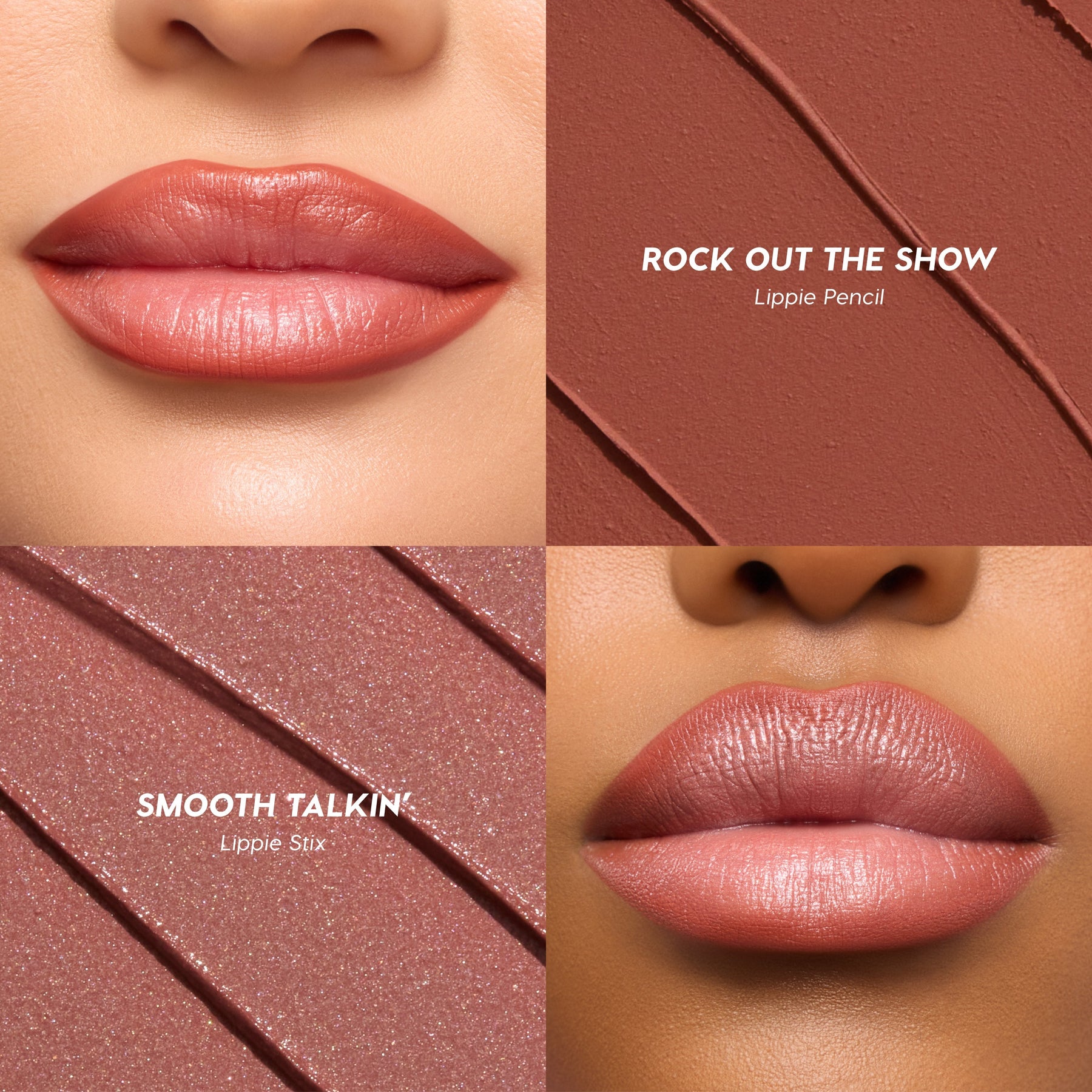 Double Kiss - Seamless Festive Beauty Spotlight